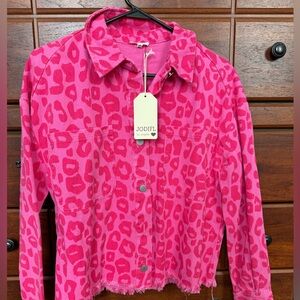 Jodifl pink jacket size small